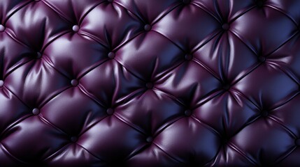 Vibrant purple leather embraces a regal chair, inviting you to sink into its luxurious embrace and feel the bold energy it exudes