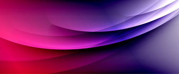 Dynamic flowing waves on gradient color background. Vector illustration For Wallpaper, Banner, Background, Card, Book Illustration, landing page