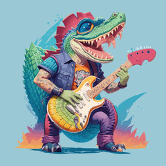 2d vector illustration t shirt design woman animal craw  deer face mask print with element carnival