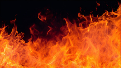 Fototapeta premium blaze fire flame texture background