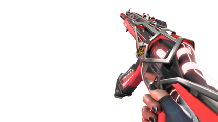 RGX Vandal with Radiant Gun Buddy in Reyna's Hand