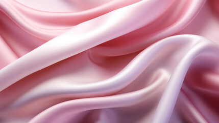 Obraz premium Soft, curvy fabric of lines and colors