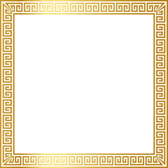 Chinese decoration golden frame and border. Traditional oriental frame and borders decoration.