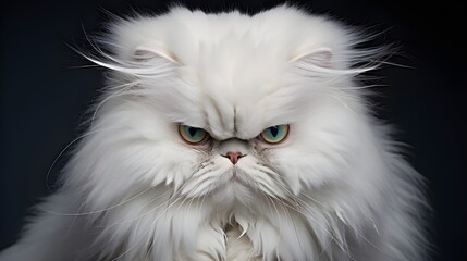Beautiful White Persian Cat