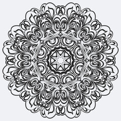 Fototapeta premium Mandala vector design elements or round ornament decoration