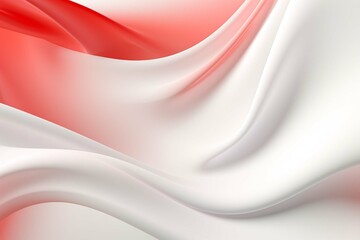 Abstract background with smooth shapes isolated on a white background