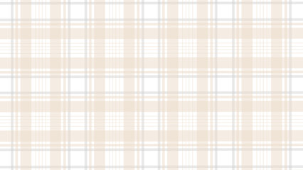 Beige grey and white plaid texture as a background