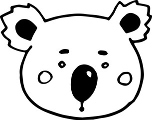 Hand drawn elements illustration