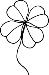Hand drawn elements illustration