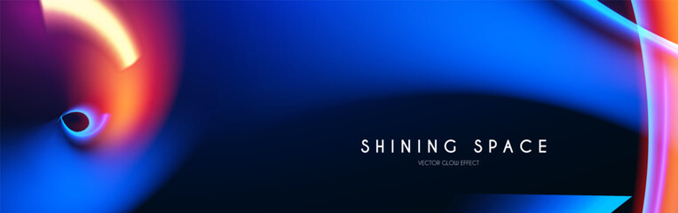 Motion light effect. Shining magic background and liquid speed light