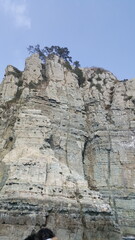 Fototapeta na wymiar a picture of a rock wall