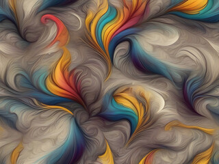 A colorful feather wallpaper abstract background