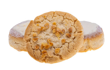 Shortbread (Polvoron) isolated