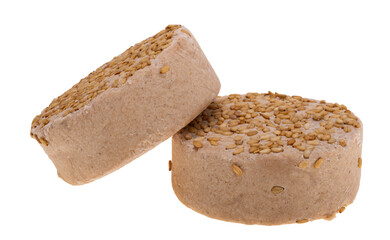 Shortbread (Polvoron) isolated