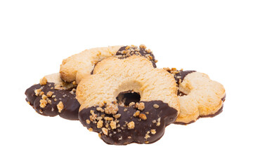 cookie flower isolated