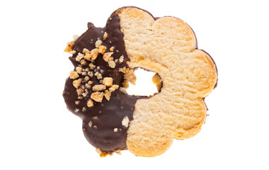 cookie flower isolated