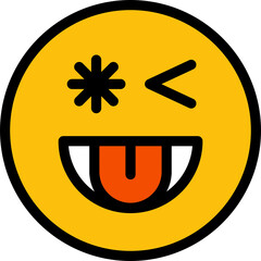 Cheeky Face Emoticon
