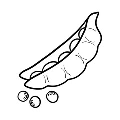 vegetable doodles, black doodles, coloring book cartoons, coloring pages for kids.