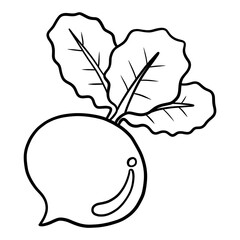 vegetable doodles, black doodles, coloring book cartoons, coloring pages for kids.