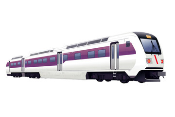 Fototapeta premium Train and railway 