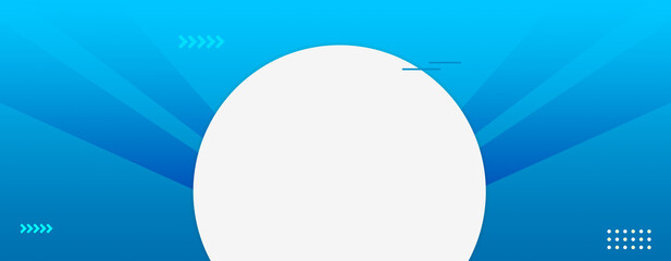 Cover template design and blue gradient with landscape