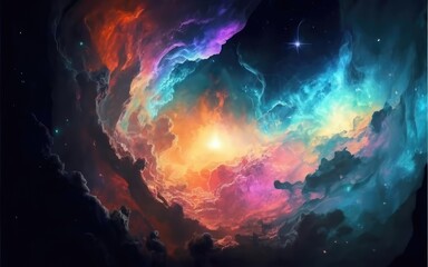sky galaxy nebula wallpaper background
