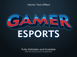 Editable game effect text design