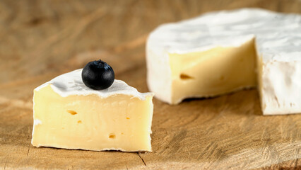 pieces of the son on a wooden background