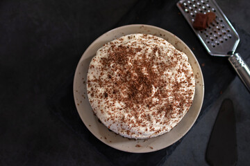 Classic banoffee pie a simple cookie crust is filled with thick caramel, slices of fresh banana and...
