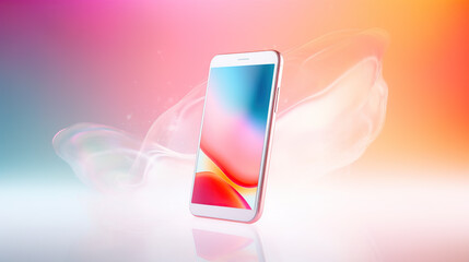 mobile phone design mockup 