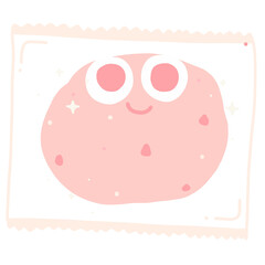 hand drawn valentine cookies candy illustration