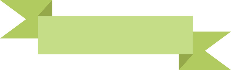 Ribbon Banner Illustration
