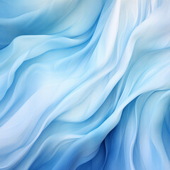 Ethereal blue smoke waves, abstract and flowing, with a soft, translucent gradient.