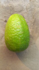 Lime on a wooden table