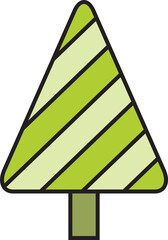 Pine Tree Illustration
