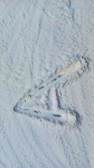 Snow on the road