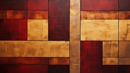 an abstract backdrop with a rich blend of maroon, gold, and black, conveying depth and sophistication.