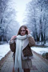 woman winter 