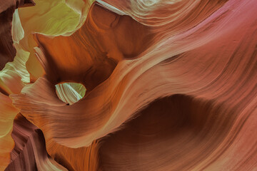 antelope canyon arizona - abstract background