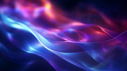 Colored light background, dark background. Beautiful fire wallpaper 3D rendering