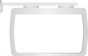 Hanging Billboard Illustration
