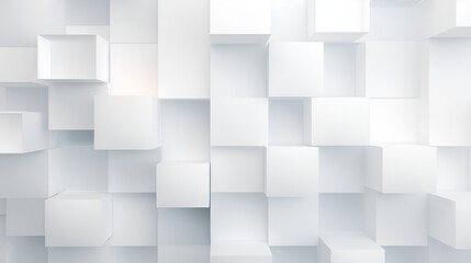 Aesthetic Minimal White Grid Pattern Wallpaper
Modern Blocks Background Images with 3D Cube Effect.AI Generative 