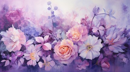 an eye-catching multicolor background with a symphony of purples, pinks, and lavenders, evoking a sense of creativity and passion.