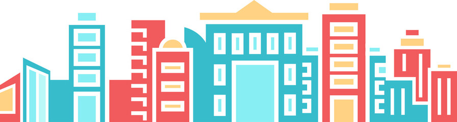 City Skyscraper Illustration
