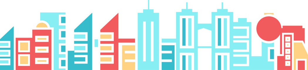 City Skyscraper Illustration
