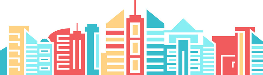 City Skyscraper Illustration
