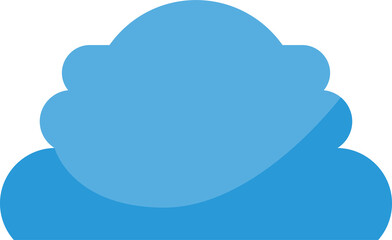 Blue Cloud Illustration
