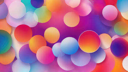 Colorful Abstract background, colorful circles pattern wallpaper, colorful background