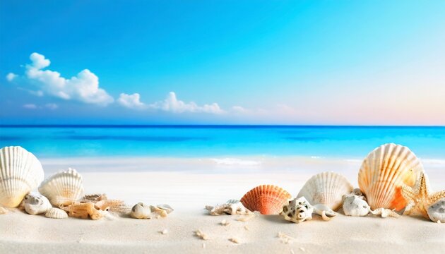 Beach Background - Landscape of Beach