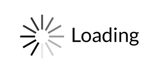 loading circle animation gif. screen is loading icon